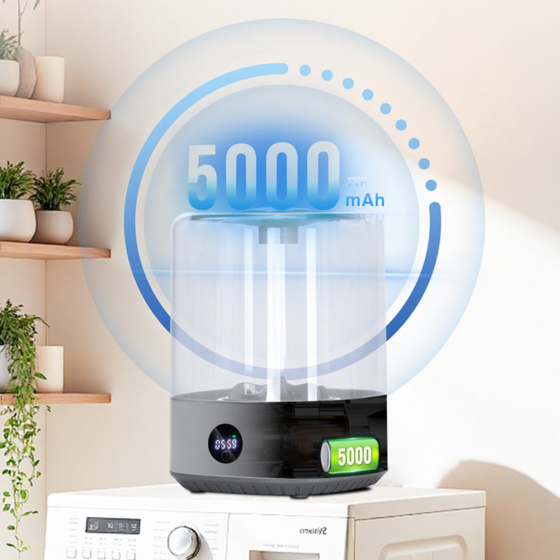 Portable Mini Washing Machine USB Rechargeable Cordless